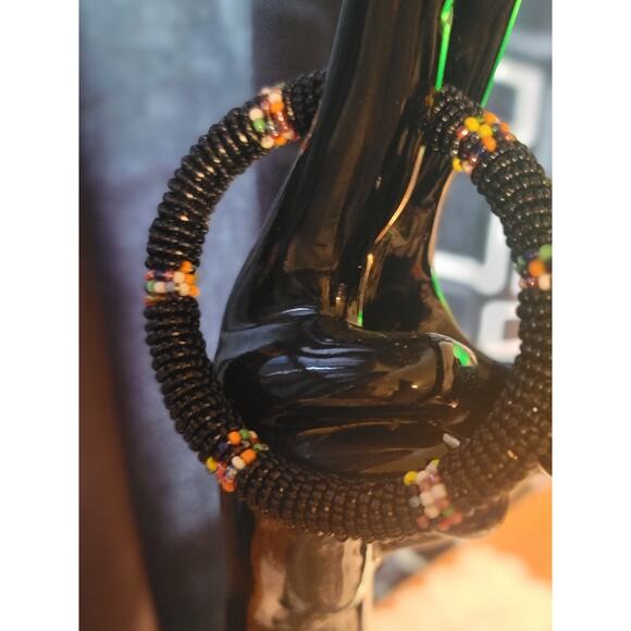 African Masai Beads Bangle - Picture 2 of 2